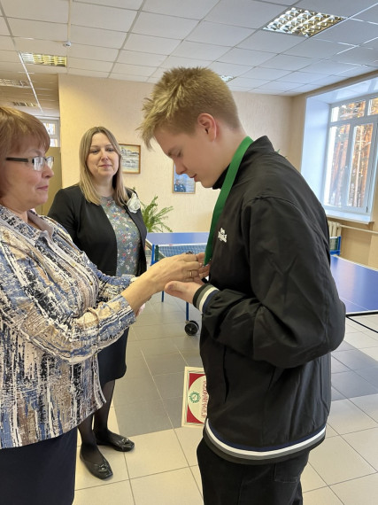 Настольный теннис.